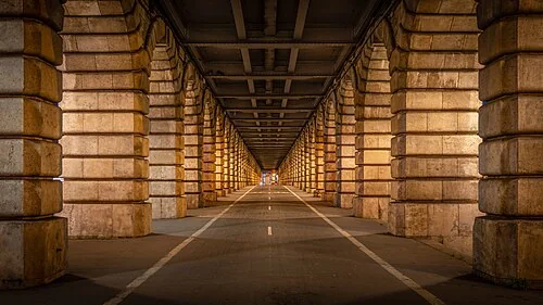 The Pont de Bercy, a bridge over the Seine in Paris.