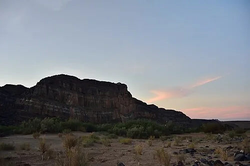 Vue de Northern Cape en Afrique du Sud.