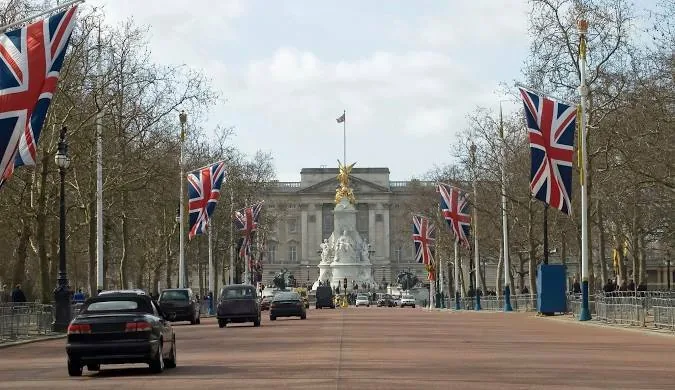 Buckingham Palace in London