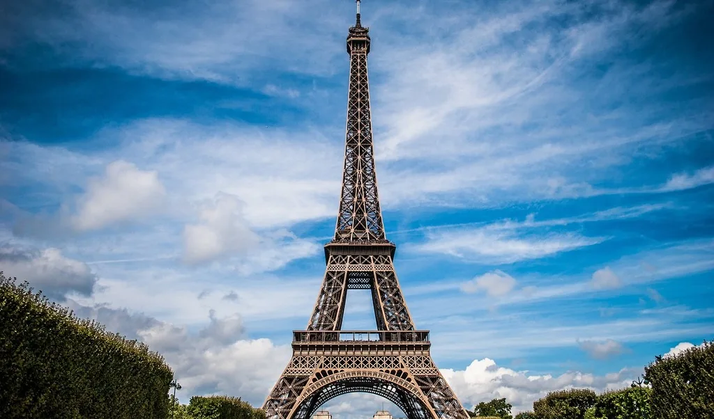 Eiffel Tower in Paris, France